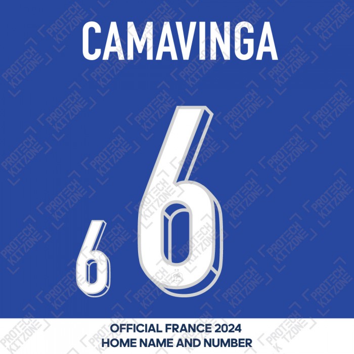 フランス代表 CAMAVINGA 6番 シャツ フランス代表 CAMAVINGA 6番 シャツ Official Eduardo Camavinga